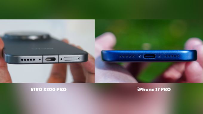 pin và sạc của iPhone 17 Pro và Vivo X300 Pro