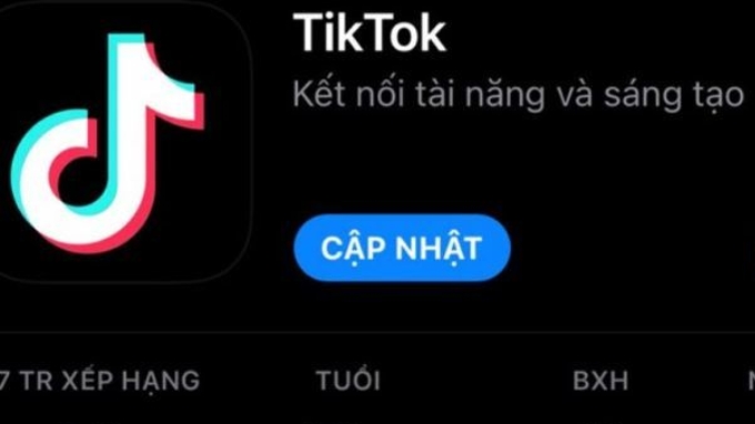 Cập nhật phiên bản mới nhất cho ứng dụng Tik Tok 