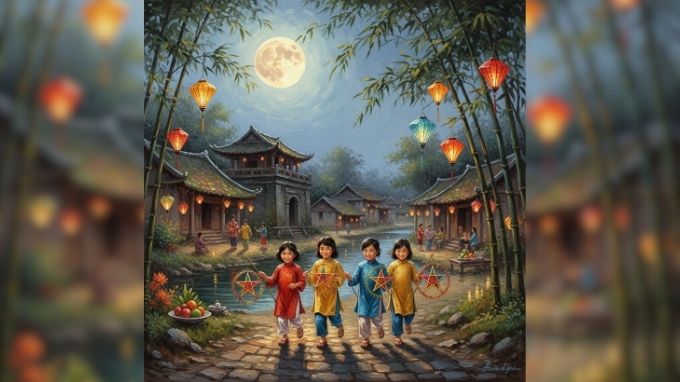 prompt tạo ảnh Trung Thu truyền thống