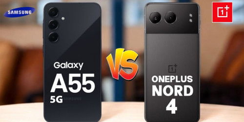 So sánh Galaxy A55 5G và OnePlus Nord 4