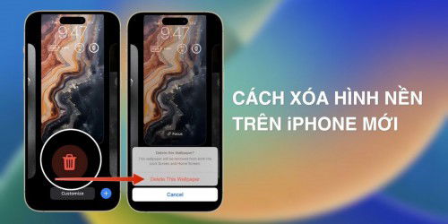 Cách xoá hình nền iPhone đơn giản, nhanh chóng