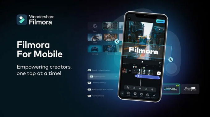 Filmora từ Wondershare là ứng dụng chỉnh sửa video đa nền tảng