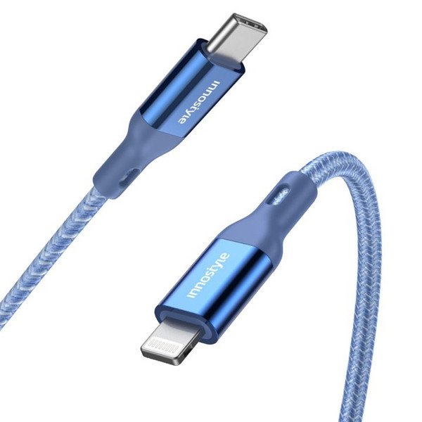 Cáp sạc Innostyle Powerflex USB-C to Lightning MFI 20/30/60W 1.5m