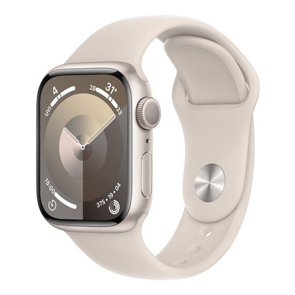 Apple Watch Series 9 41mm (GPS) Viền nhôm dây cao su - Chính hãng (VN/A)