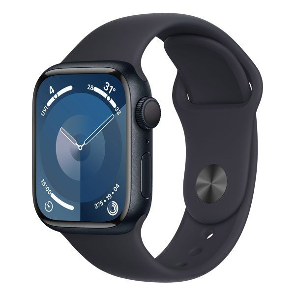 Apple Watch Series 9 45mm (GPS) Viền nhôm dây cao su - Chính hãng (VN/A)