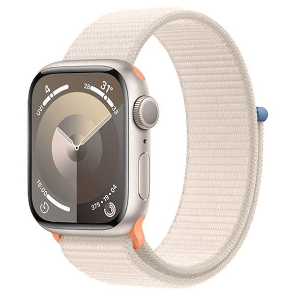 Apple Watch Series 9 45mm (GPS) Viền nhôm dây vải - Chính hãng (VN/A)