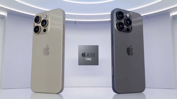 Hiệu năng hàng đầu với chip A18 Pro