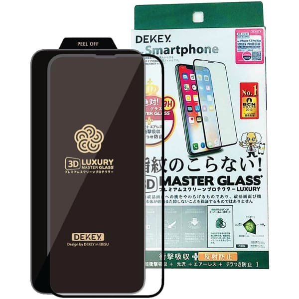 Dán cường lực Dekey 3D iPhone 14 Pro Max Master Glass Luxury