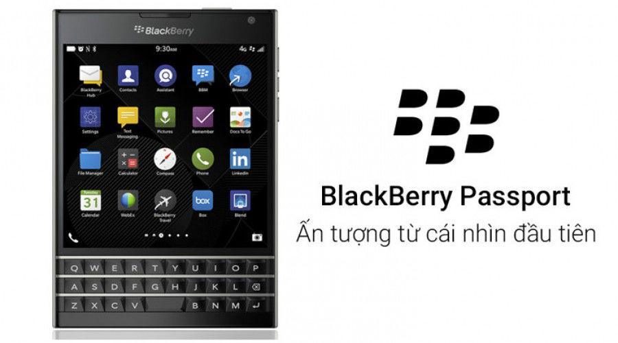 BlackBerry Passport chính thức ra mắt ở Việt Nam vào ngày 810