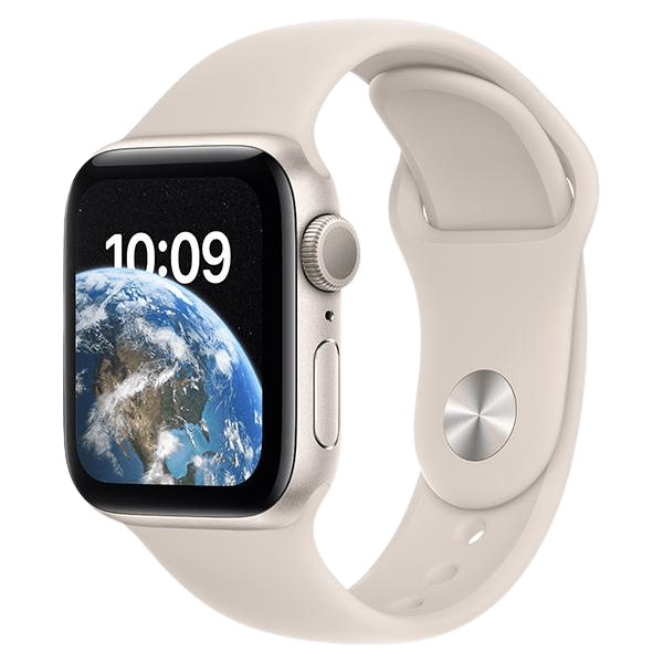 Apple Watch SE 2022 40mm (GPS) Viền nhôm dây cao su - Chính hãng (VN/A)