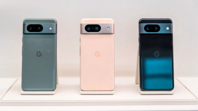 3 phiên bản màu trên Google Pixel 8