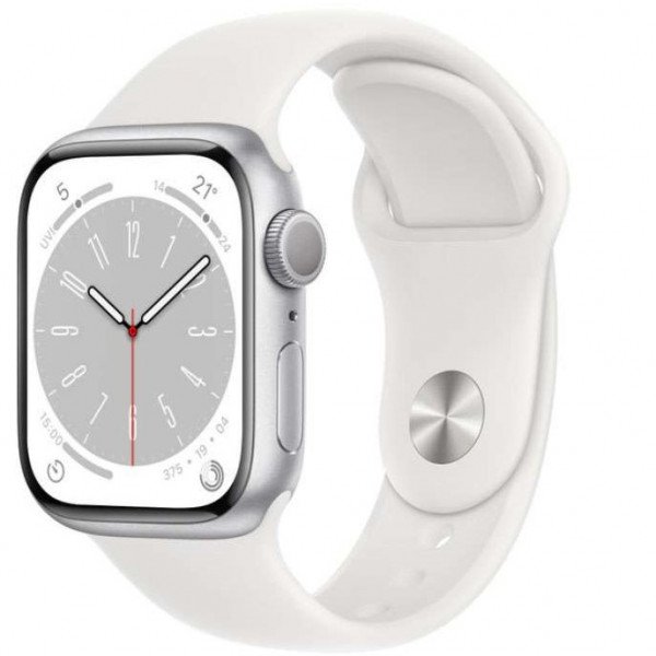 Apple Watch Series 8 41mm Cũ (GPS) Viền nhôm dây cao su - Quốc Tế (LTE)