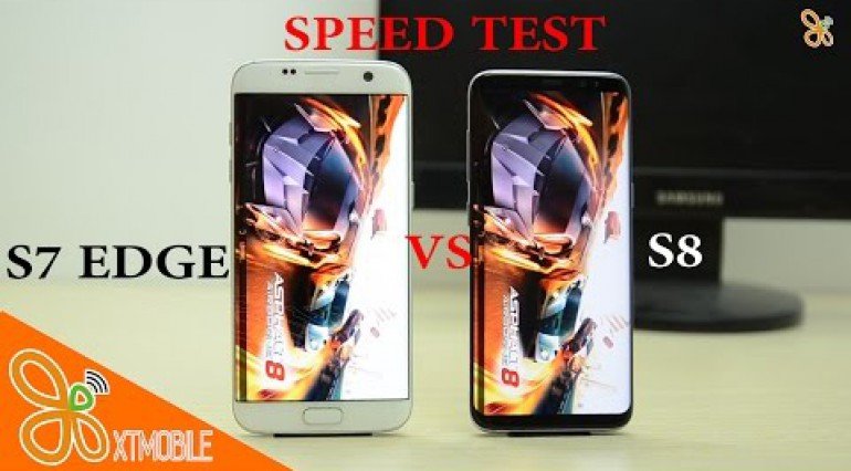Speed test, so sánh S8 và S7 edge hàn, liệu S8 có hiệu năng tốt hơn?