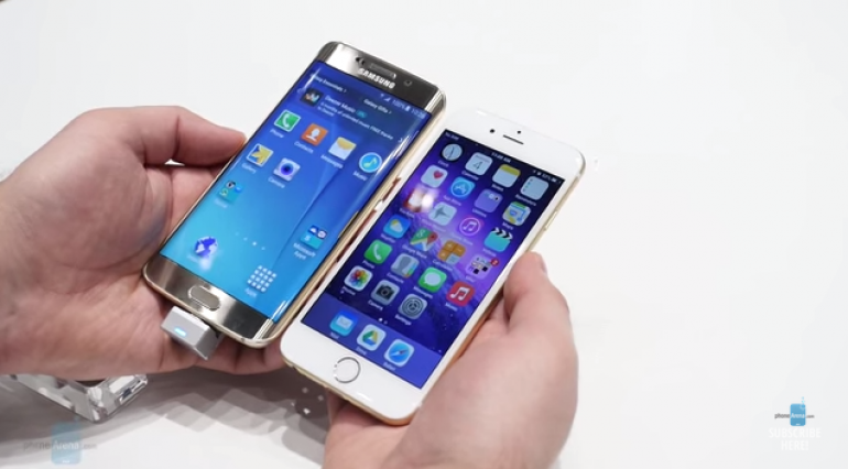 So sánh Samsung Galaxy S6 Edge và iPhone 6 plus