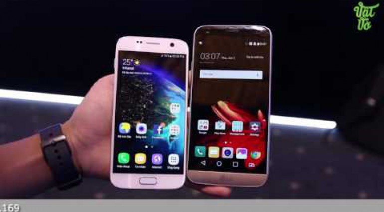 Vật Vờ So sánh nhanh Samsung Galaxy S7 và LG G5
